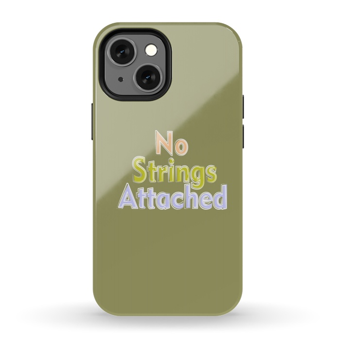 iPhone 13 mini StrongFit No Strings Attached by Dhruv Narelia