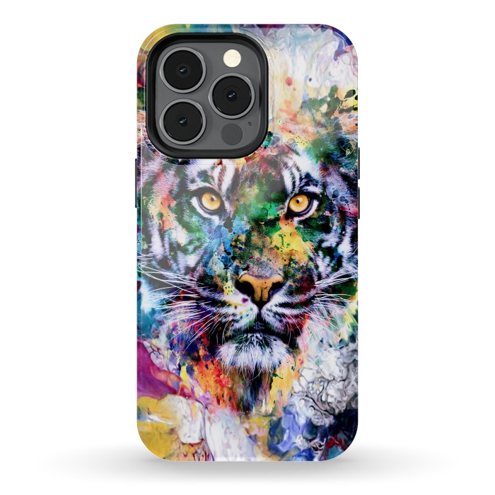 iPhone 13 pro StrongFit Tiger VII by Riza Peker
