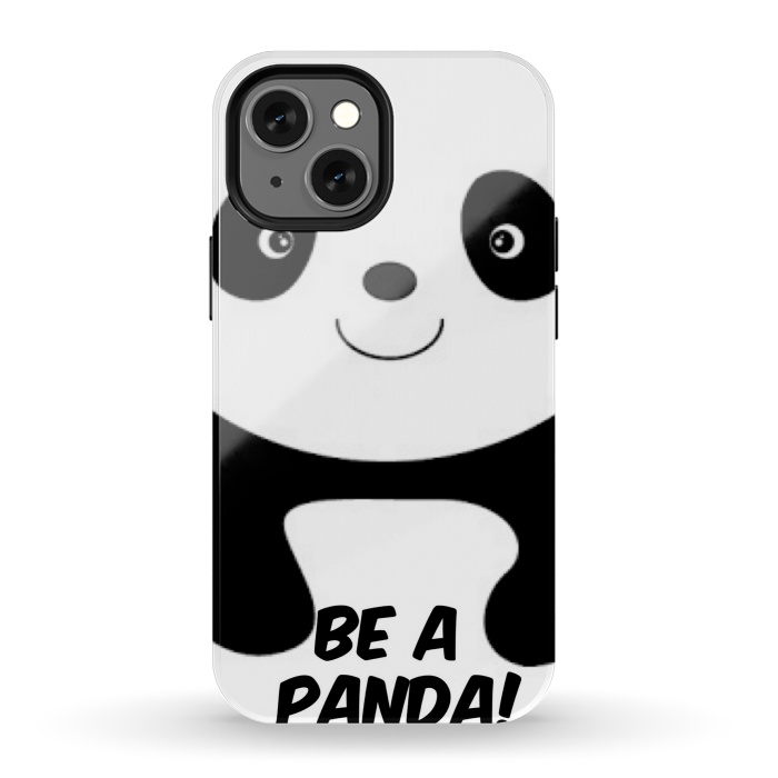 iPhone 13 mini StrongFit be a panda by MALLIKA