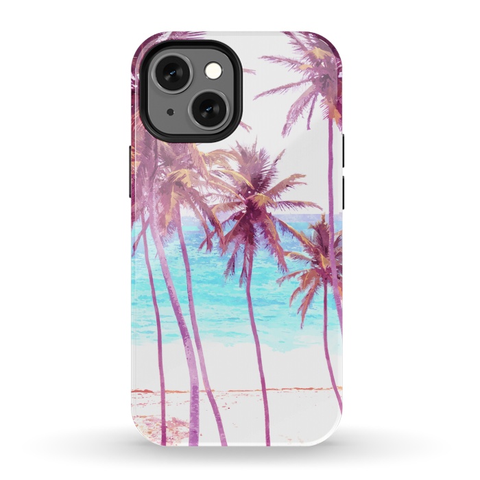 iPhone 13 mini StrongFit Palm Beach Illustration by Alemi