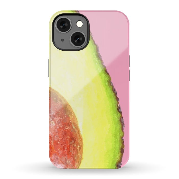 iPhone 13 StrongFit Avocado Tropical Fruit by Alemi