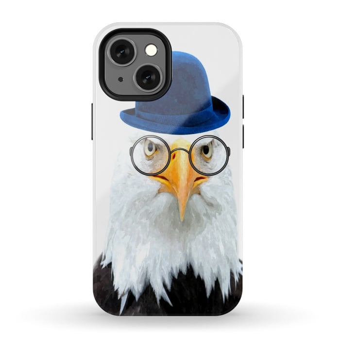 iPhone 13 mini StrongFit Funny Eagle Portrait by Alemi