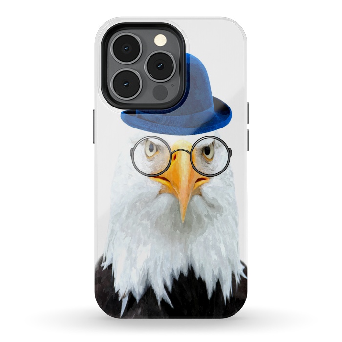 iPhone 13 pro StrongFit Funny Eagle Portrait by Alemi