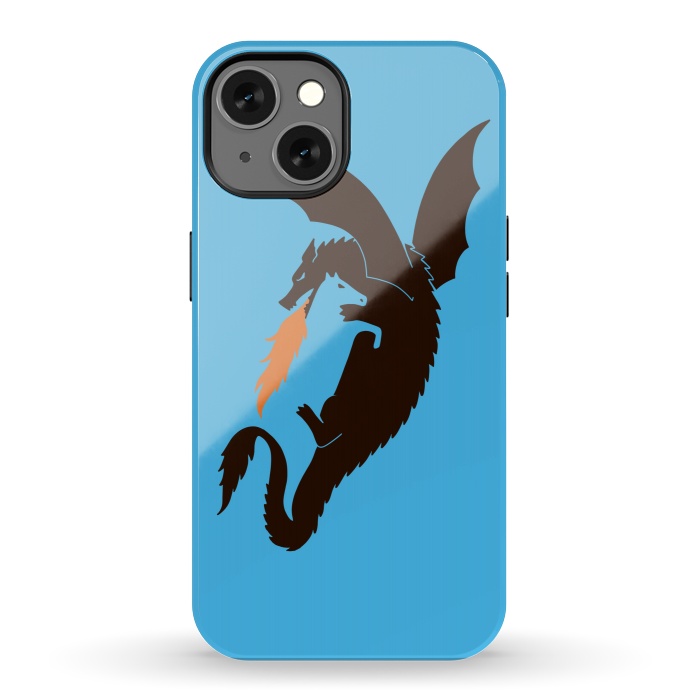 iPhone 13 StrongFit Dragon and Horse by Coffee Man