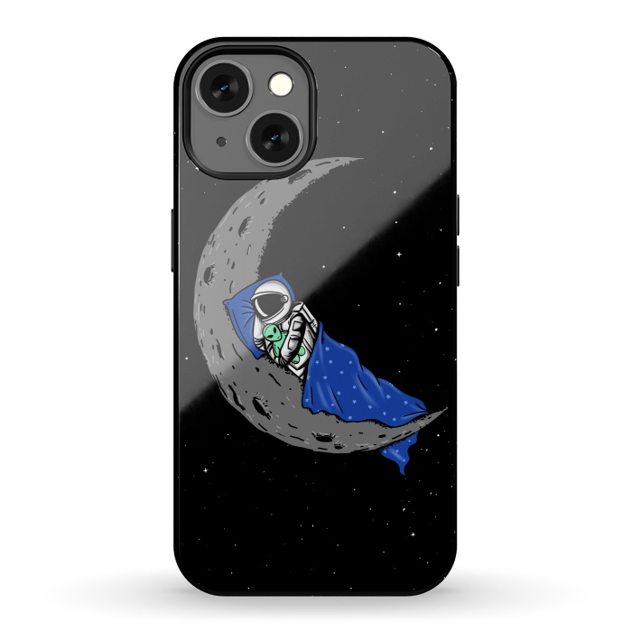 iPhone 13 StrongFit Sleeping Astronaut by Coffee Man