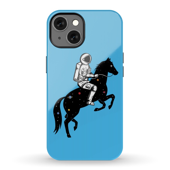 iPhone 13 StrongFit Astronaut and Horse by Coffee Man