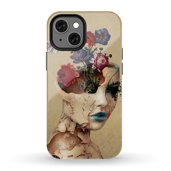 iPhone 13 mini StrongFit Broken Beauty by Riza Peker