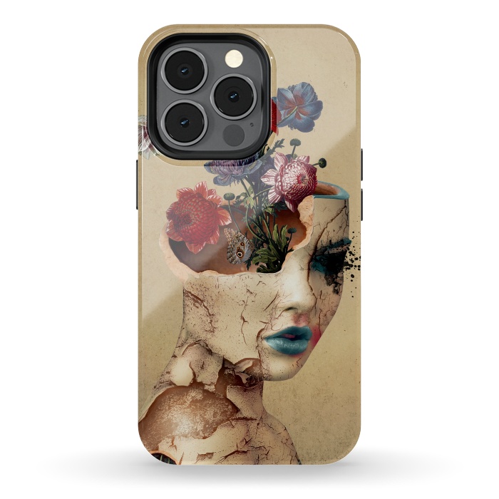 iPhone 13 pro StrongFit Broken Beauty by Riza Peker