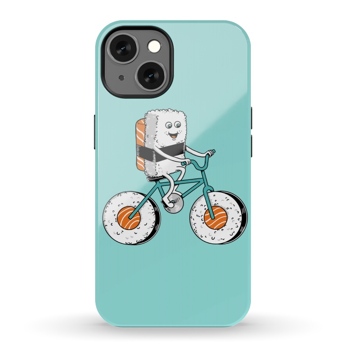 iPhone 13 StrongFit Sushi Bicycle by Coffee Man