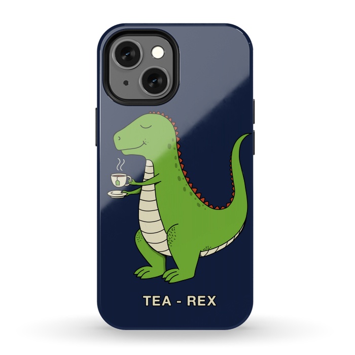 iPhone 13 mini StrongFit Tea Rex by Coffee Man
