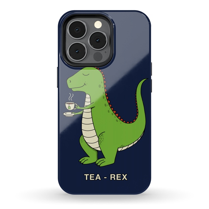 iPhone 13 pro StrongFit Tea Rex by Coffee Man