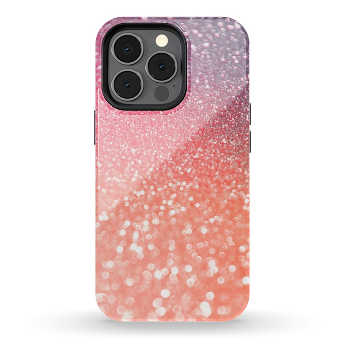 iPhone 13 pro StrongFit Girly Blush Pink Glamour Glitter by  Utart