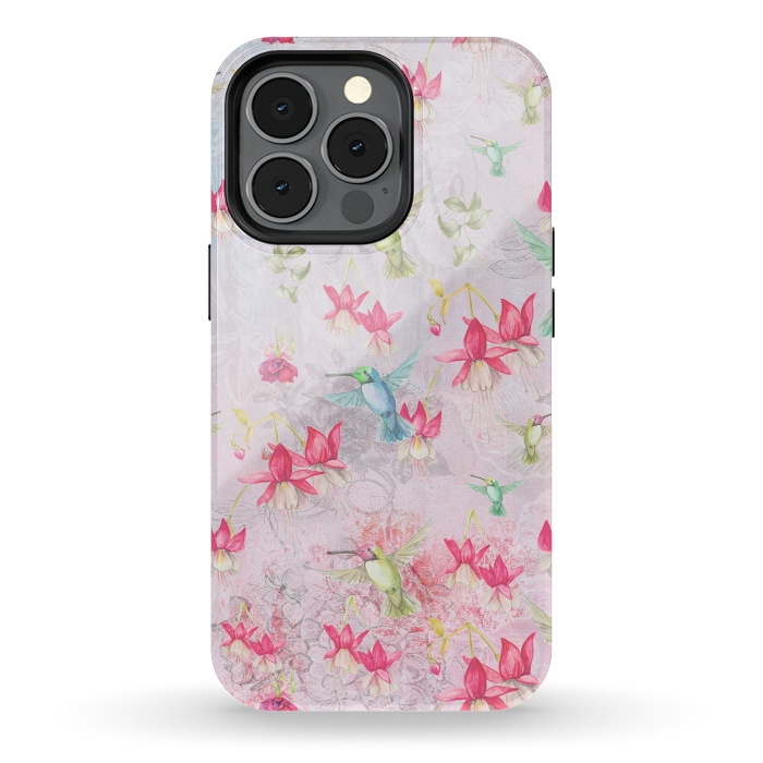 iPhone 13 pro StrongFit Hummingbirds all over by  Utart