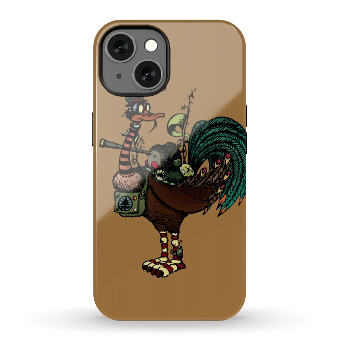 iPhone 13 StrongFit NATURE WARRIORS - SCOUTS - COLOR V by Mangulica