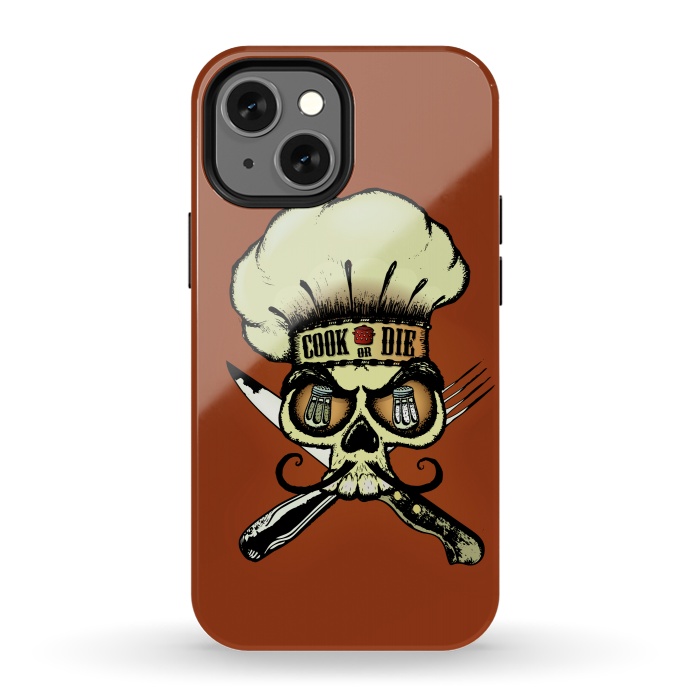 iPhone 13 mini StrongFit COOK OR DIE by Mangulica
