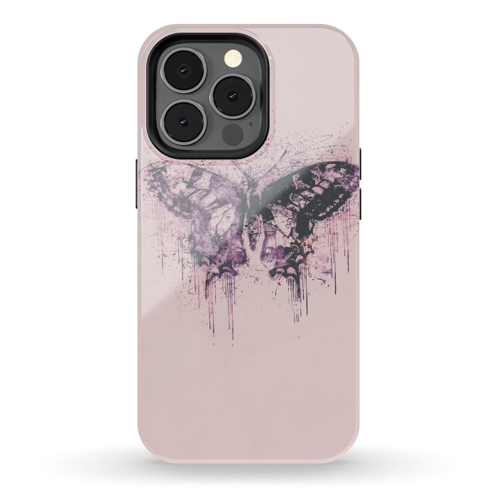 iPhone 13 pro StrongFit Artsy Butterfly  by Andrea Haase