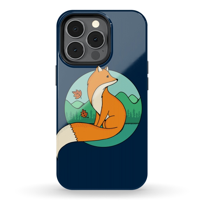 iPhone 13 pro StrongFit Fox 2 by Coffee Man