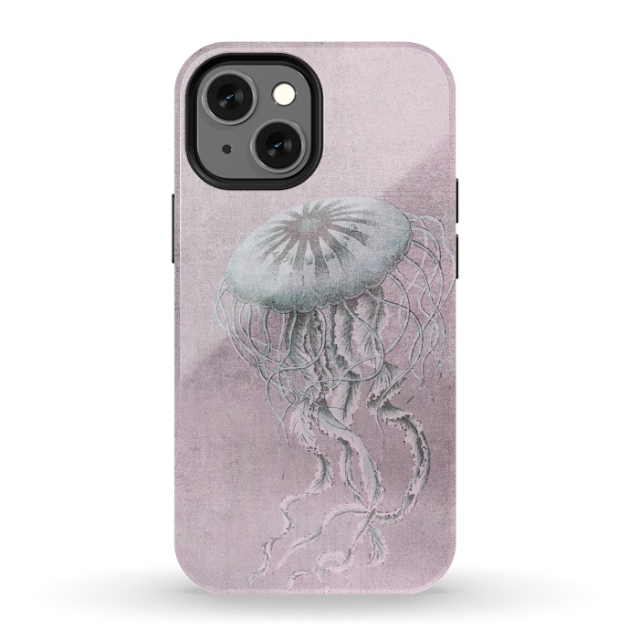 iPhone 13 mini StrongFit Jellyfish Underwater Creature by Andrea Haase