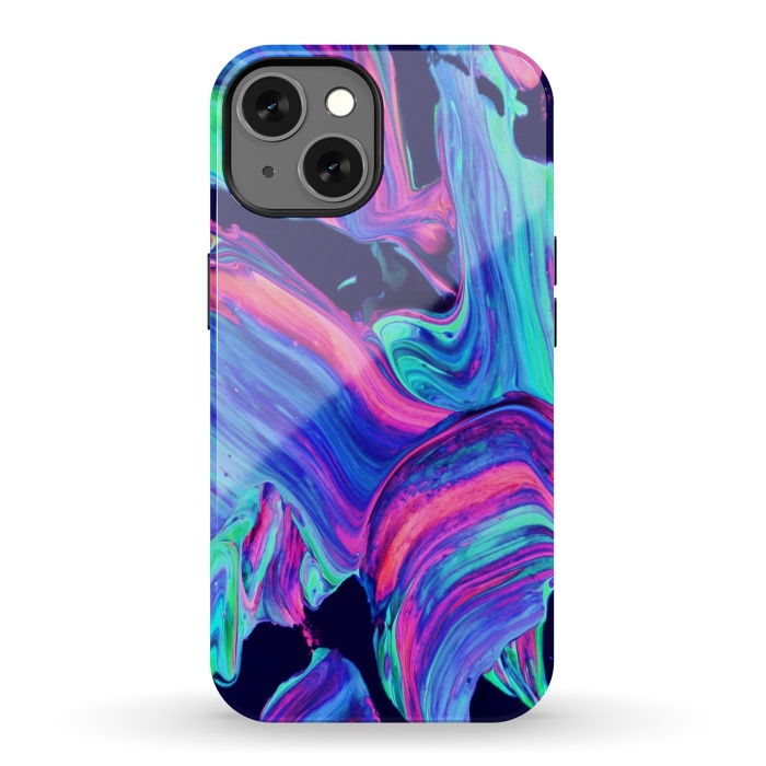 iPhone 13 StrongFit Neon abstract #charm by ''CVogiatzi.