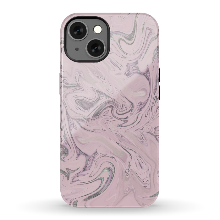 iPhone 13 StrongFit Retro Style Marble Soft Pastel 2 by Andrea Haase
