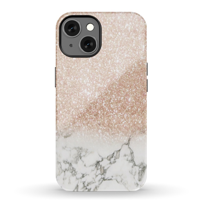 iPhone 13 StrongFit Marble & Stardust Ombre by ''CVogiatzi.