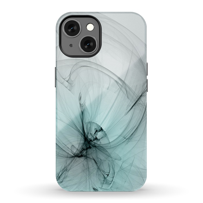 iPhone 13 StrongFit Magic Turquoise Fractal by Andrea Haase