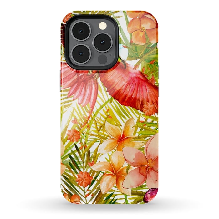 iPhone 13 pro StrongFit Tropical Bird in Jungle by  Utart