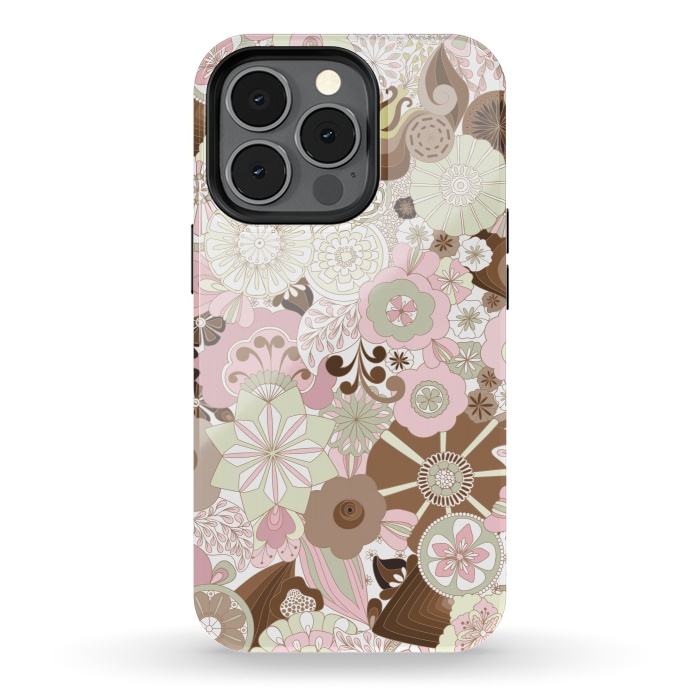 iPhone 13 pro StrongFit Flowers, Flowers Everywhere by Paula Ohreen