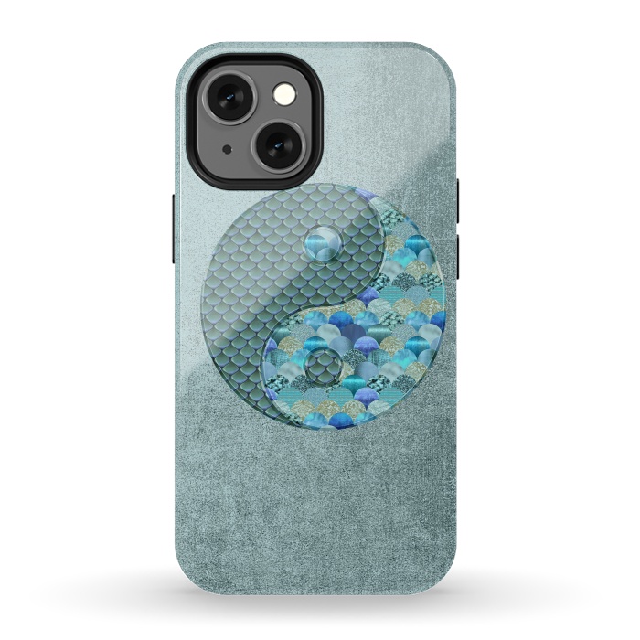 iPhone 13 mini StrongFit Yin Yang Ocean Spirit by Andrea Haase
