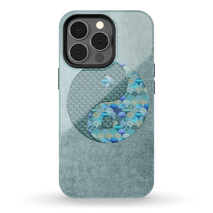 iPhone 13 pro StrongFit Yin Yang Ocean Spirit by Andrea Haase
