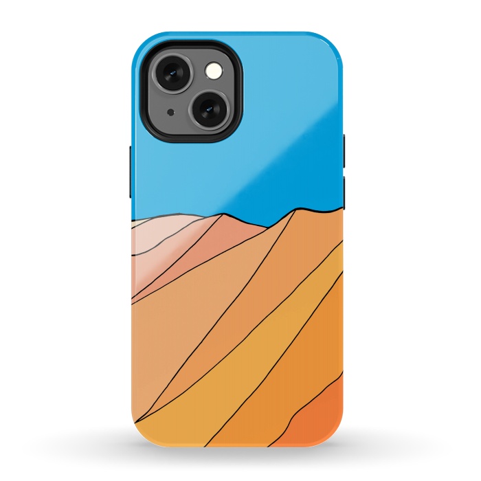 iPhone 13 mini StrongFit Sand Dunes by Steve Wade (Swade)