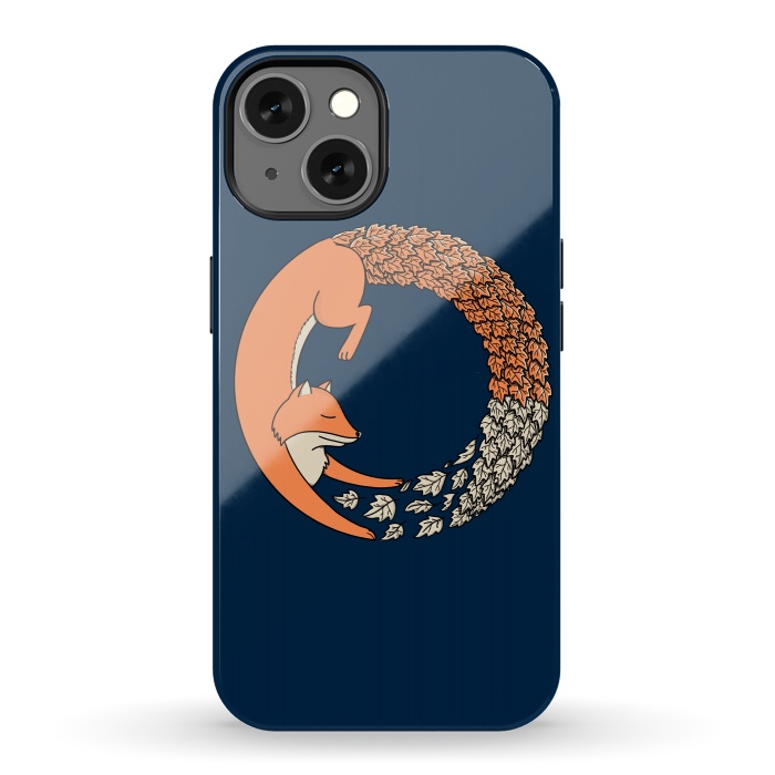 iPhone 13 StrongFit Fox Circle 2 by Coffee Man