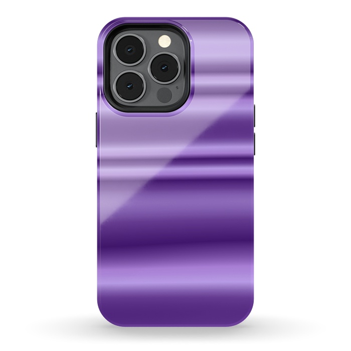 iPhone 13 pro StrongFit Shiny Purple by Andrea Haase
