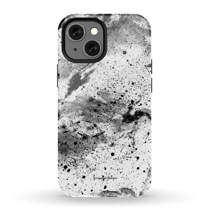iPhone 13 mini StrongFit Marble Galaxy by Gringoface Designs