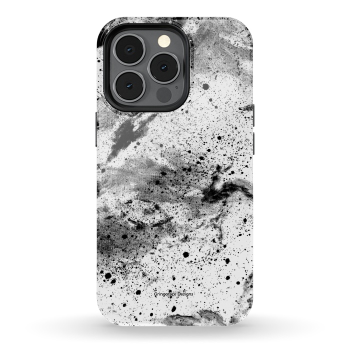 iPhone 13 pro StrongFit Marble Galaxy by Gringoface Designs