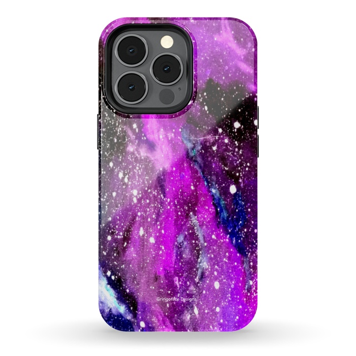 iPhone 13 pro StrongFit Ultraviolet Galaxy by Gringoface Designs