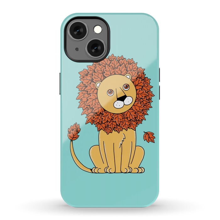 iPhone 13 StrongFit Lion by Coffee Man
