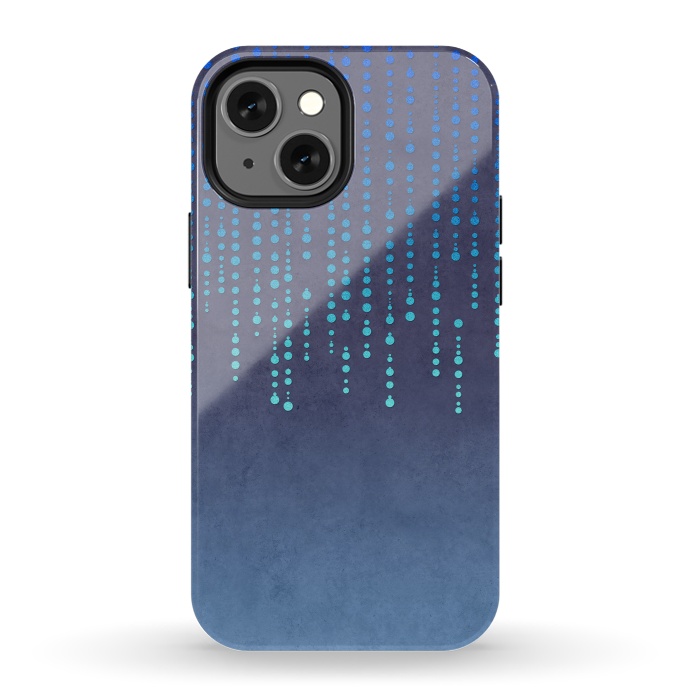 iPhone 13 mini StrongFit Blue Glamour by Andrea Haase