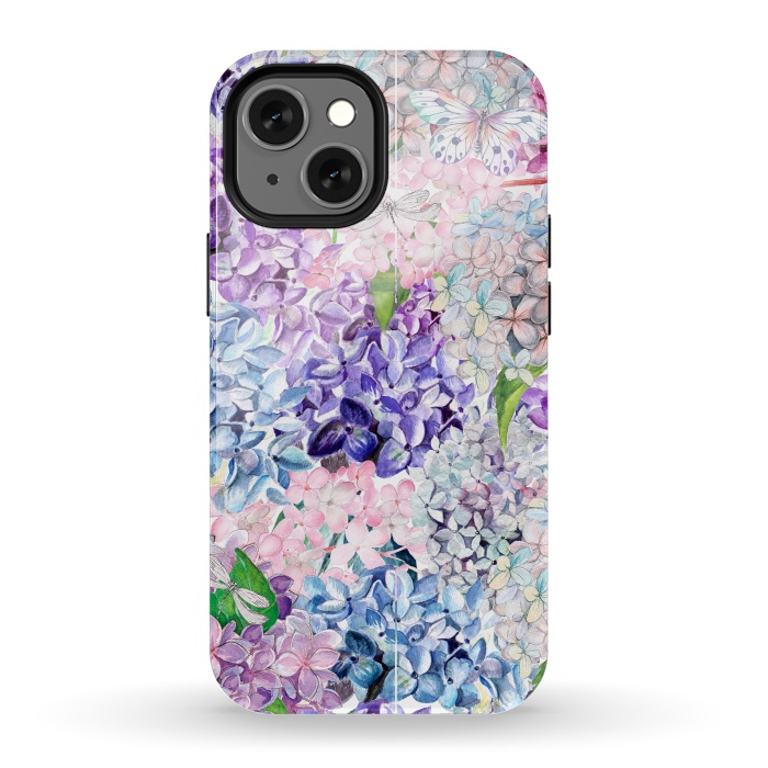 iPhone 13 mini StrongFit Purple Vintage Lilacs  by  Utart