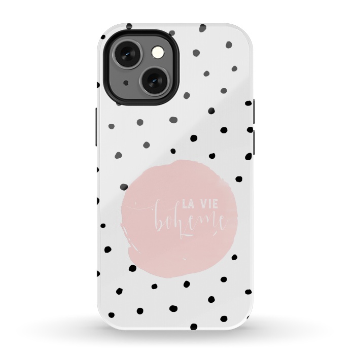 iPhone 13 mini StrongFit La Vie Bohme On Polka Dots by  Utart