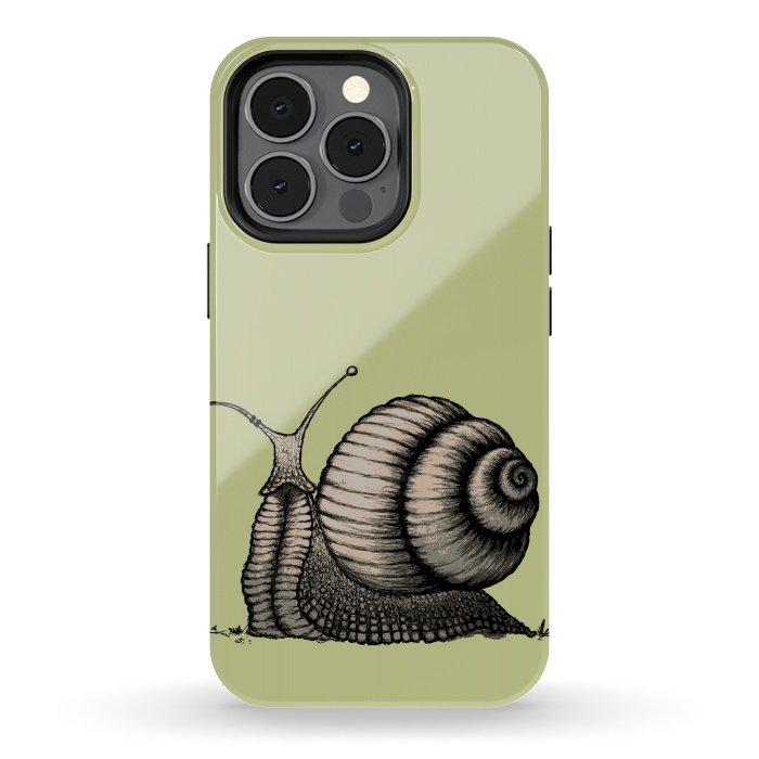 iPhone 13 pro StrongFit SNAIL by Mangulica