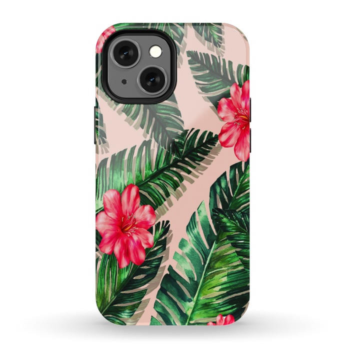 iPhone 13 mini StrongFit Aroma Hibiscus of Greek islands by ''CVogiatzi.