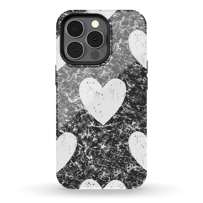 iPhone 13 pro StrongFit Cozy Hearts by ''CVogiatzi.