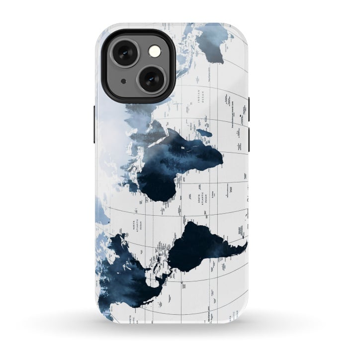 iPhone 13 mini StrongFit ALLOVER THE WORLD-Woods fog by ''CVogiatzi.
