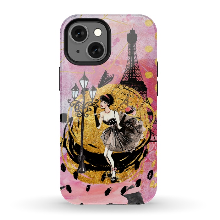 iPhone 13 mini StrongFit Girly Trend- Fashion Week in Paris by  Utart
