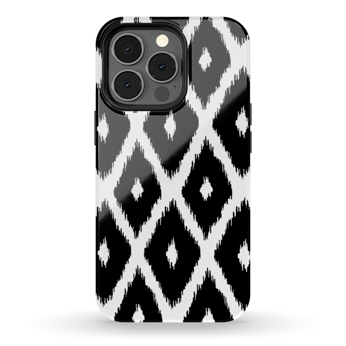 iPhone 13 pro StrongFit Black and White decor by ''CVogiatzi.