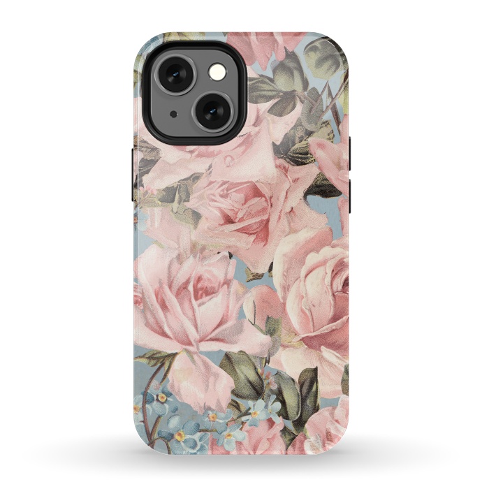 iPhone 13 mini StrongFit Lovely Spring Flowers and Roses by  Utart