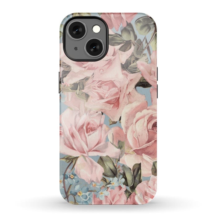 iPhone 13 StrongFit Lovely Spring Flowers and Roses by  Utart