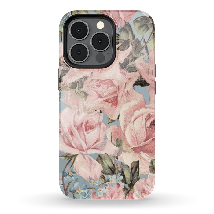 iPhone 13 pro StrongFit Lovely Spring Flowers and Roses by  Utart