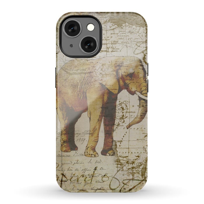 iPhone 13 StrongFit African Elephant by Andrea Haase